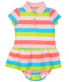 Carter's Infant Polo Dress with Panty - Multicolor, Size 3 months