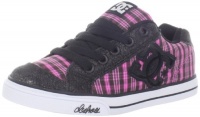 DC Kids Chelsea Charm TX Skate Shoe (Little Kid/Big Kid),Black/Pink/Black,13 M US Little Kid