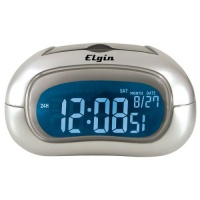 Elgin Electric Alarm Clock with Selectable Display Color