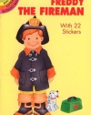 Freddy the Fireman: With 22 Stickers (Dover Little Activity Books Paper Dolls)