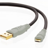 Mediabridge USB Charging Cable - (6 feet) - USB-A Male to Micro-B Charging Cable