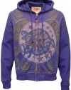 True Religion Brand Jeans Men's Celestial Hoody Hoodie Sweatshirt-Blue