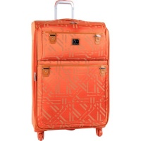 Diane Von Furstenberg Luggage Modern Tile 28 Inch Expandable Spinner, Orange, One Size