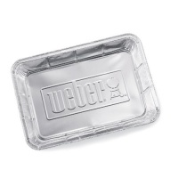 Weber 6416  Large Aluminum Drip Pans, 10-Pack