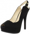 Nine West Women's Dourthang Peep-Toe Pump