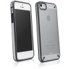 BoxWave Simple Element iPhone 5 Case - Ultra Low Profile Grey and Semi-Transparent Protective Hard Case for the New iPhone 5 - Apple iPhone 5 Cases and Covers (Grey)