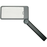 Bausch and Lomb 819013 2X Folding Lighted Handheld Magnifier with Acrylic Lens, 4 Inches x 2 Inches