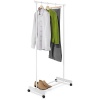 Honey-Can-Do GAR-01121 Portable Garment Rack with Casters Powder Coated Finish, White