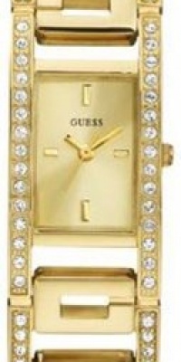 Guess Women's Gold-Tone Bracelet Watch U12550L1