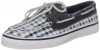 Sperry Top-Sider Women's Bahama 2-Eye Lace-Up,Navy Seersucker Plaid,8.5 US