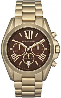 Michael Kors Bradshaw Gold-Tone Chronograph Ladies Watch MK5502