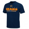 NFL Chicago Bears Critical Victory VI Short Sleeve T-Shirt, Traditional Navy