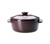 Emile Henry Flame Top 2.6 Quart Round Oven, Figue