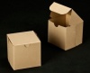 Dress My Cupcake Single Standard Brown Cupcake Box and Holder (Without Window), Set of 100 - Holder, Box, Carrier, Display