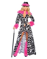 Roma Costume Zebra Pimp