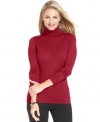 Slip into Charter Club's super-soft petite wool turtleneck. Available in a selection of versatile colors, you'll want more than one!