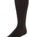 Calvin Klein Men's 3 Pack Cotton Rich Dress Rib Socks, Graphite Heather, 7-12