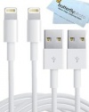 (2pk) 8 Pin Lightning to USB Cable 3 Ft - Charge and Sync Cable for Iphone 5, Ipad Mini, Ipad 4th Generation