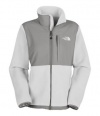 The North Face Denali Fleece TNF White Heather/Metallic Silver Women's Sz Small