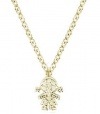 Meira T 14K Yellow Gold & Diamonds Girl Charm Necklace