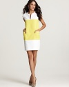 Boasting a playful lemon stripe, this kate spade new york shift infuses your wardrobe with perfect polish.