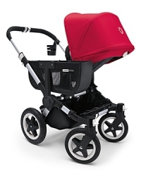 The Bugaboo Donkey special edition sun canopy colors are inspired by 2012 color trends and provide bold, energetic colors to brighten up your Bugaboo Donkey. Bugaboo Special Edition Donkey sun canopy provides shade and stylish protection from the elements.