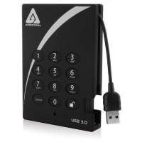 Apricorn Aegis Padlock 1.5 TB USB 3.0 256-Bit AES XTS Hardware Encrypted Portable External Hard Drive (A25-3PL256-1500)