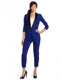 Robert Rodriguez Women's Tux Boyfriend Blazer, Electric, 0