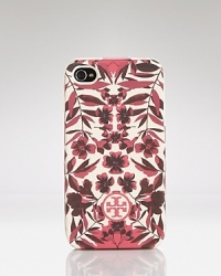 Dial up? This durable, Tory Burch iPhone case has a hit print that's impossible to miss (and harder to resist.)