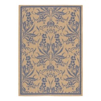 Couristan 1516/0621 Recife Garden Cottage Blue/Natural Runner Rug, 2-Feet 3-Inch by 11-Feet 9-Inch