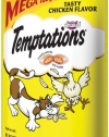 Whiskas Temptations Tartar Control Tasty Chicken Flavour Treats for Cats, 6.3-Ounce Pouches (Pack of 10)