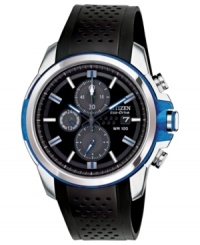 Citizen has created a modern sports watch powered by Eco-Drive, running on both natural and artificial light, never needing a battery. From the Drive from Citizen Eco-Drive collection.