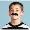 Self Adhesive Mustaches Set - Fake Costume Halloween - 3 Count (Packs of 12)