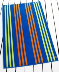 Lounge on the beach or by the pool with this Samoa Stripe beach towel from Lauren Ralph Lauren, featuring classic stripes in a vibrant palette.