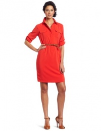 Calvin Klein Women's Button Front Dress