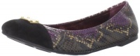 Marc by Marc Jacobs Women's 626071/23 Ballet Flat,Amethyst Embossed Python,39 EU/39-9 M US