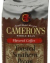 Cameron's Toasted Southern Pecan Whole Bean Coffee, 12-Ounce Bags (Pack of 3)