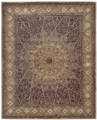 Nourison Rugs Nourison 2000 Collection 2117 LAVENDER Square 10' x 10' Area Rug