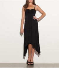 G by GUESS Mendez Maxi Dress, JET BLACK (SMALL)