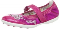 Geox Jodie52 Ballerina Flat (Toddler/Little Kid/Big Kid),Fuchsia,29 EU(11 M US Little Kid)