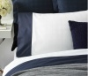 Lauren by Ralph Lauren Suite White & Navy Glen Plaid Standard Set of 2 Pillowcases