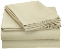 Cathay Home Fashions Luxury Silk Soft Brushed Microfiber Full Sheet Set, Sage