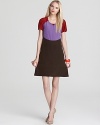 Game on! This winning MARC BY MARC JACOBS dress works color blocking in an easy silhouette for the epitome of sport chic.