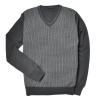 Calvin Klein Collection Men's Birdseye Merino V-Neck Sweater