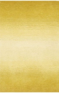 Wool Hand Tufted Area Rug Horizon 2' 3 x 8' Yellow Carpet