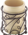 InterDesign Twigz Tumbler, Bronze/Vanilla