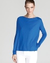 Slouchy-chic, this cotton Vince sweater lends a touch of casual luxury to every ensemble.