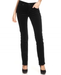 A stretchy velvet fabric makes these petite jeans from Levi's perfect for the holiday season!