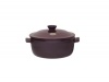 Emile Henry Flame Top 5.5 Quart Round Stew Pot,Figue