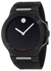 Movado Men's 0606492 S.E. Extreme Black PVD Stainless Steel Case Rubber Strap Watch